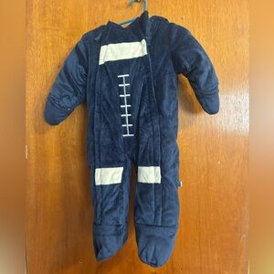Wippette Navy Blue and White Kids 6-9M Pram Suit
